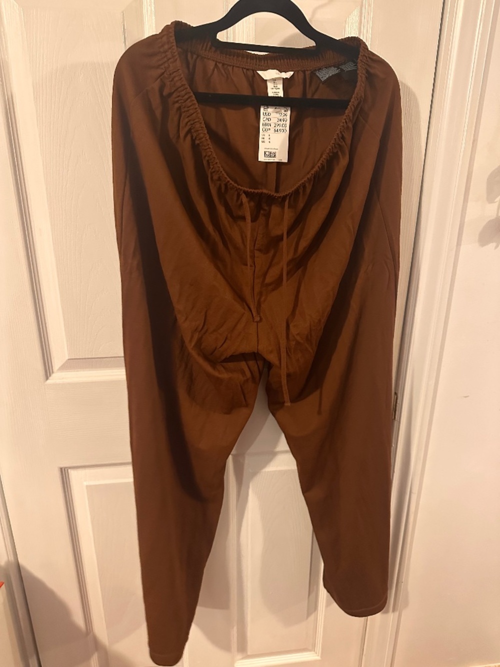 H&M Brown Pull-On Pant